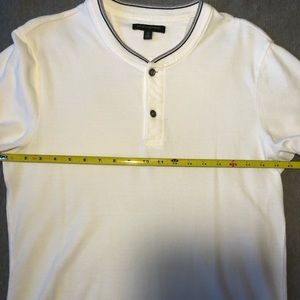 Banana Republic casual button short sleeve tee